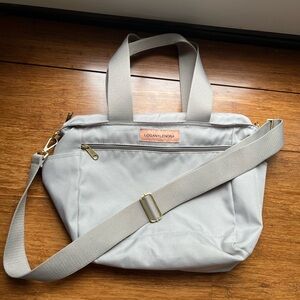 Canvelle (formerly Logan & Lenora) Crossbody Bag, Light Grey